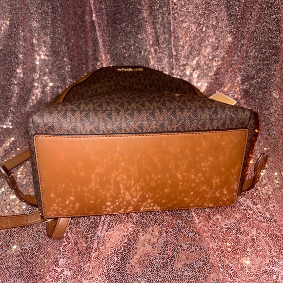 Michael Kors Sheila Medium Logo Backpack - Picture 6 of 6